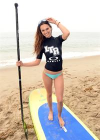 Lisalla Montenegro in a bikini