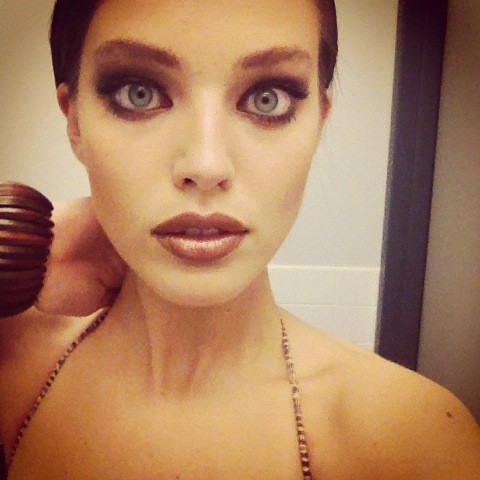 Emily DiDonato taking a selfie