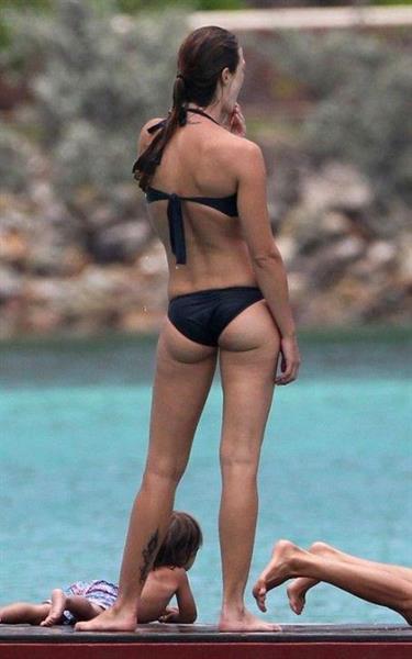 Brooke Burke in a bikini - ass