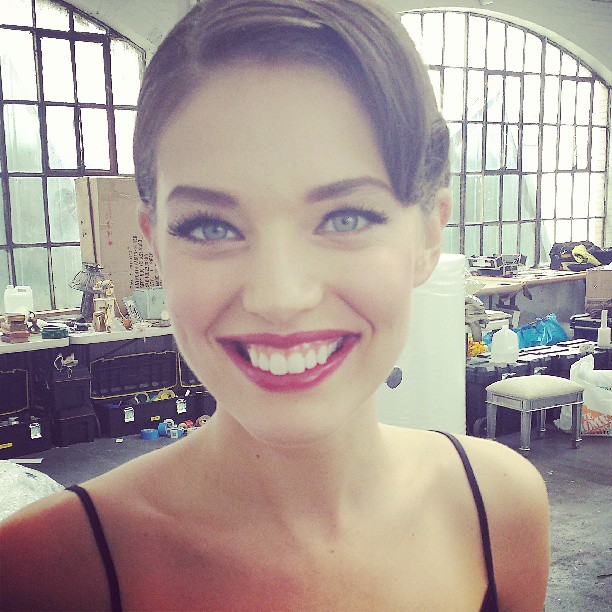 Emily DiDonato taking a selfie