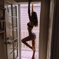 Carmella Rose in lingerie