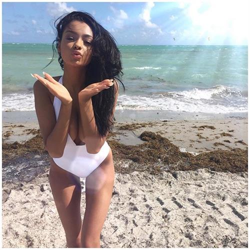 Jayde Pierce in a bikini