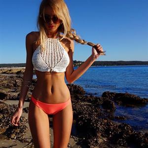 Renee Somerfield in a bikini
