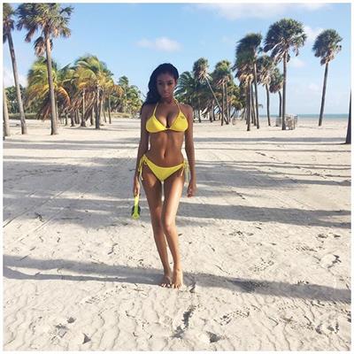 Jayde Pierce in a bikini