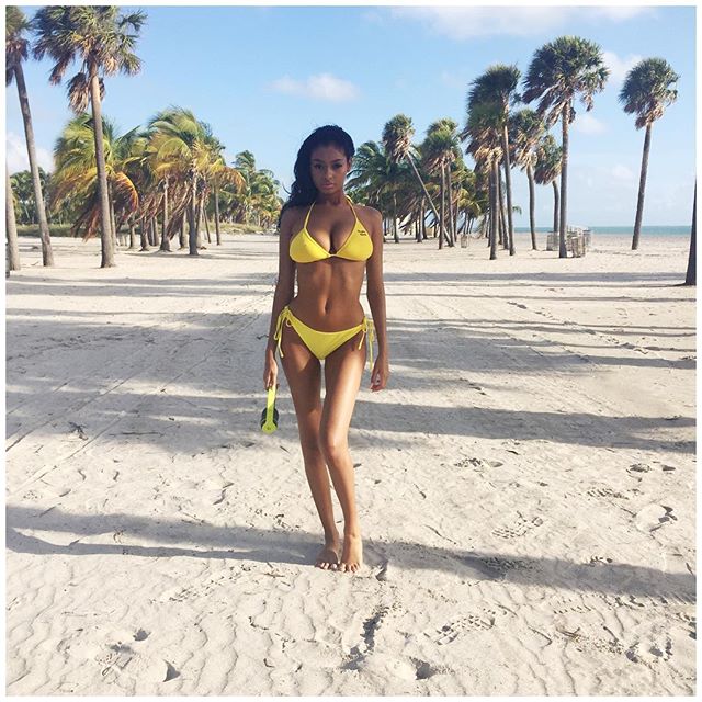 Jayde Pierce in a bikini