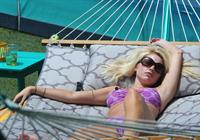 Britney Haynes in a bikini