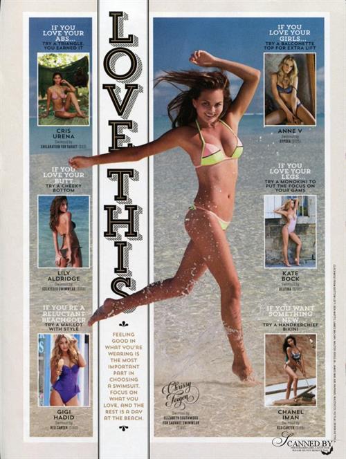 Chrissy Teigen in a bikini