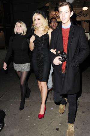 Pixie Lott leaving night club in London 11/30/12 