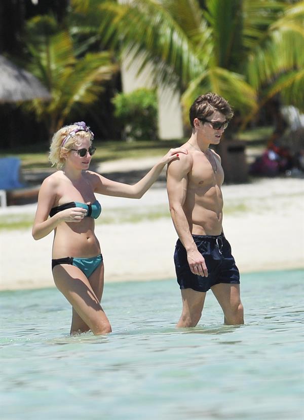 Pixie Lott in a bikini