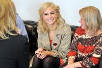 Pixie Lott at RAF Northolt in London 10/24/12
