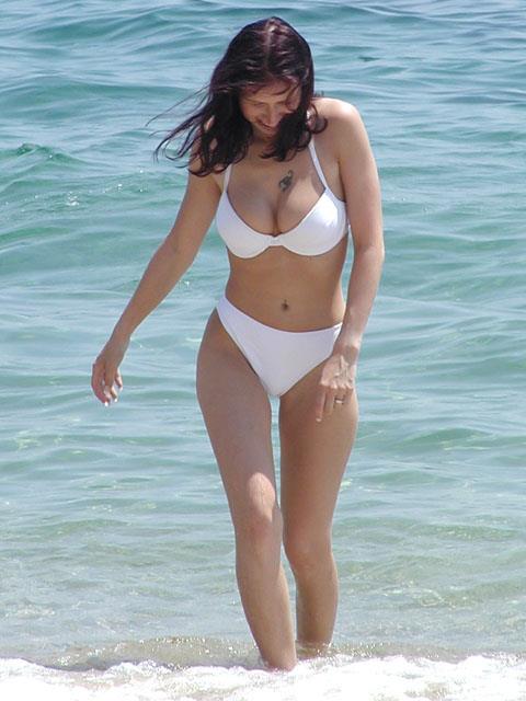 Chantal in a bikini