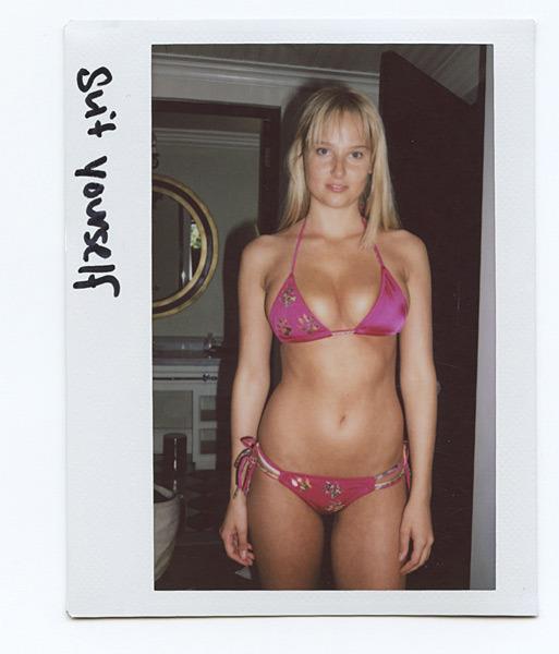 Genevieve Morton in a bikini