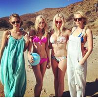 Genevieve Morton in a bikini