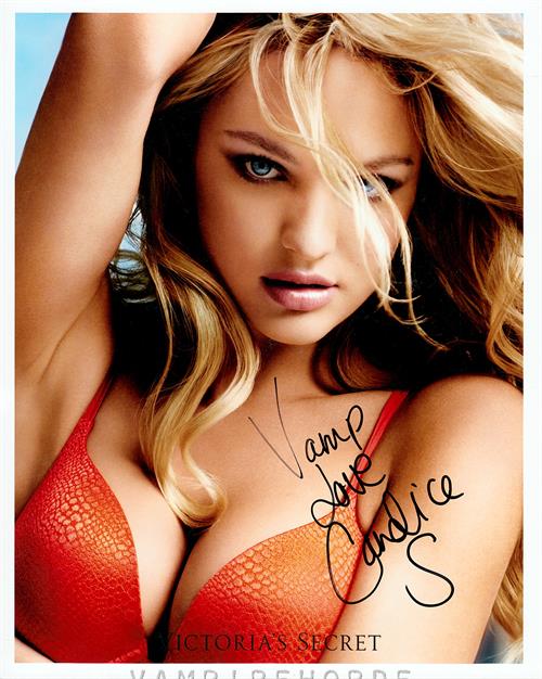 Candice Swanepoel in lingerie
