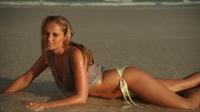 Genevieve Morton in a bikini