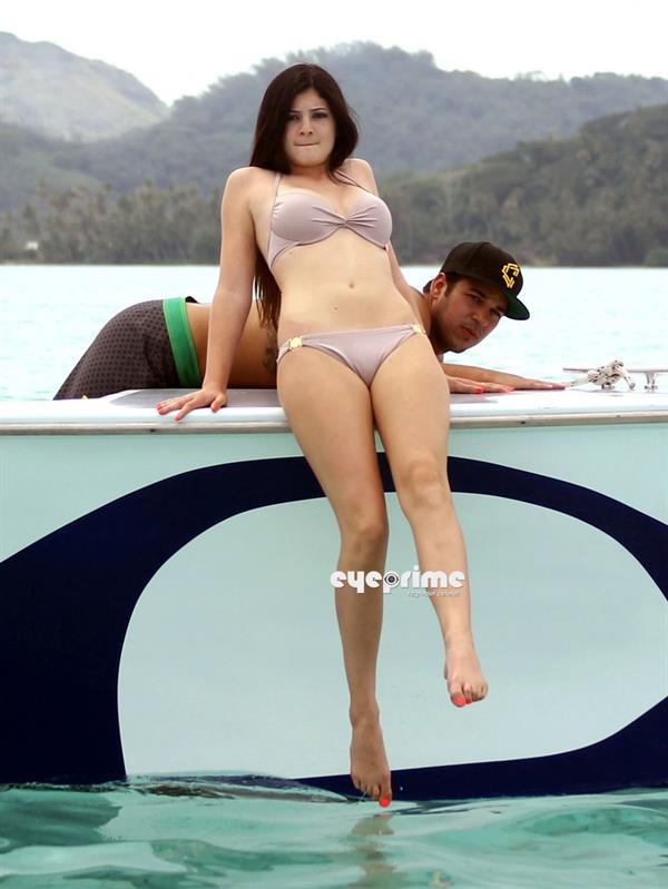Kylie Jenner in a bikini