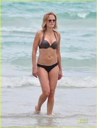 Malin Akerman in a bikini