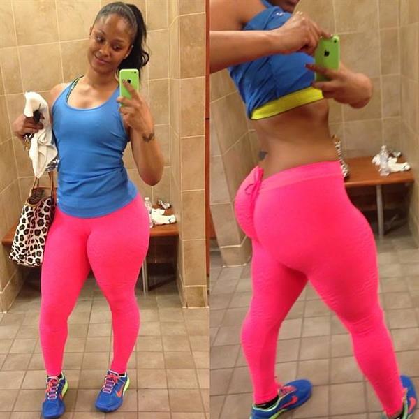 Maliah Michel taking a selfie