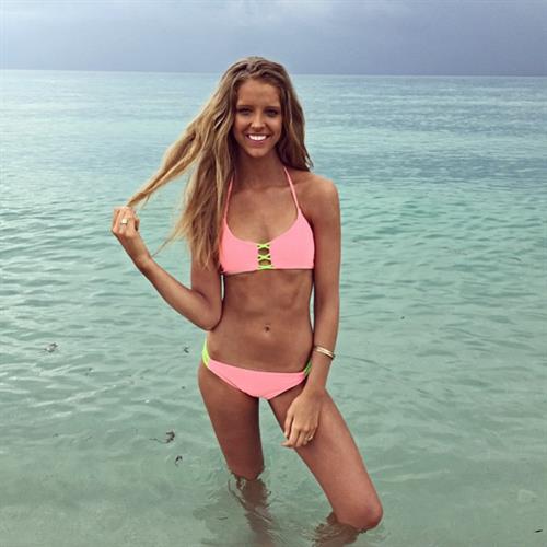 Abby Champion in a bikini