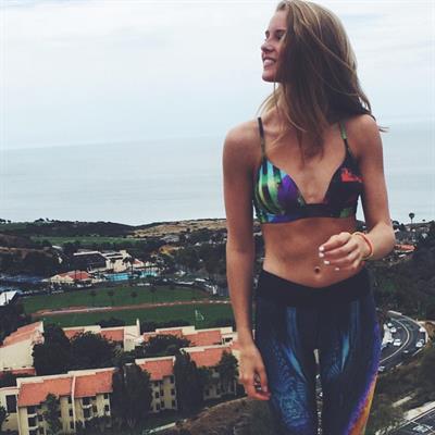 Abby Champion in a bikini