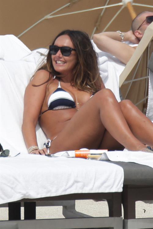 Tamara Ecclestone in a bikini