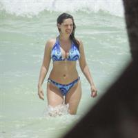 Kelly Brook in a bikini