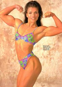 Sharon Bruneau in a bikini