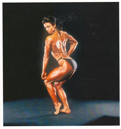 Sharon Bruneau in a bikini