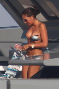 Tamara Ecclestone in a bikini