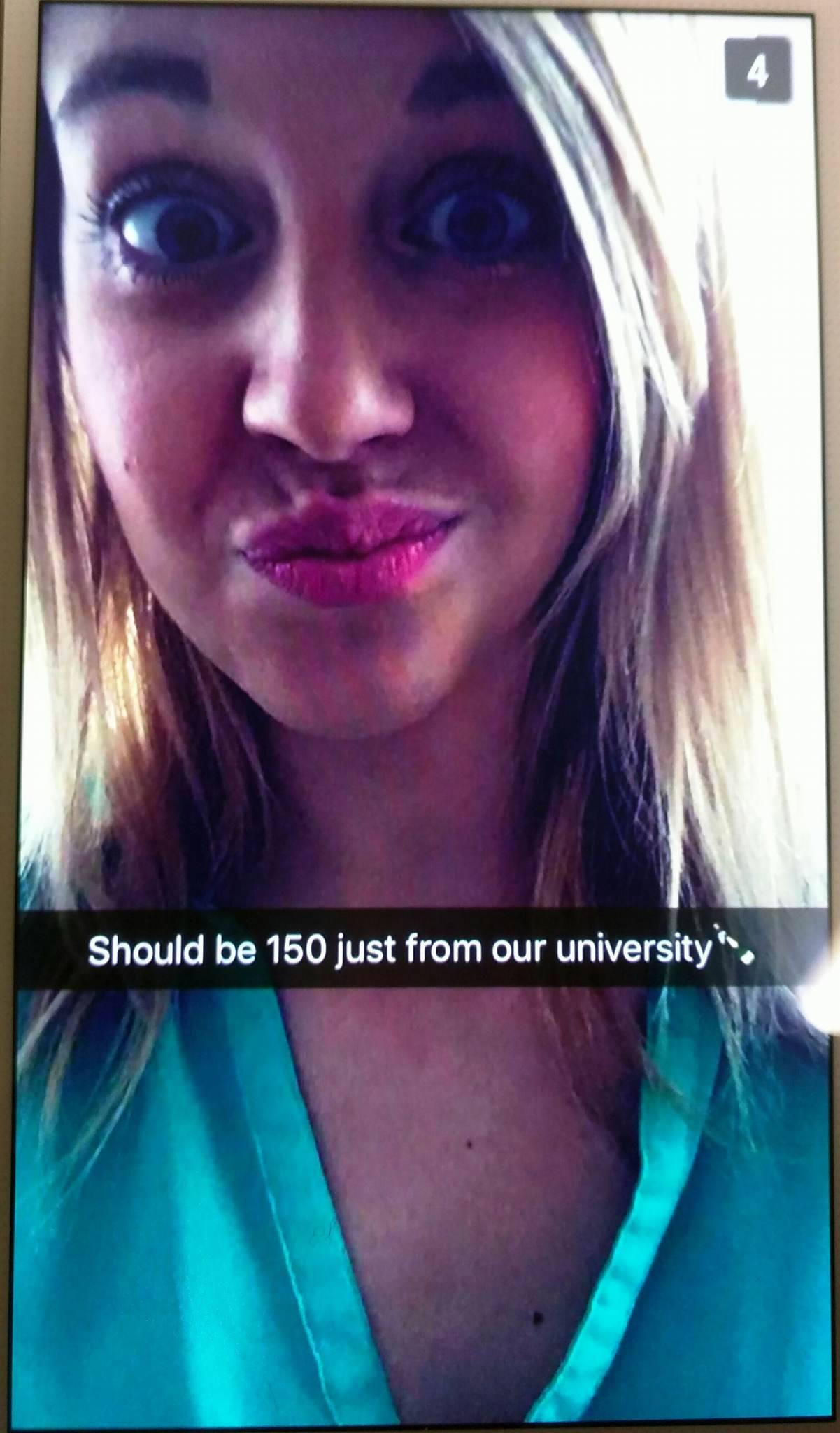 Anonymous taking a selfie