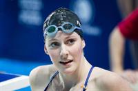 American Olympic Swimmer Missy Franklin won Gold in the 2012 Olympics