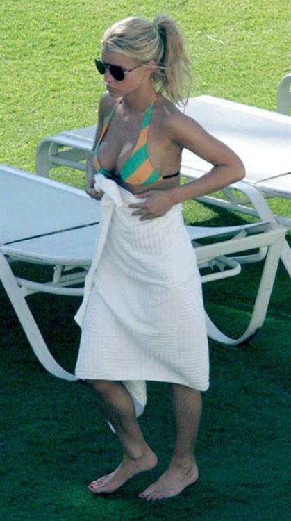 Jessica Simpson in a bikini