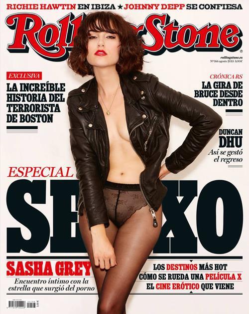 Sasha Grey in lingerie
