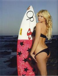 Anastasia Ashley in a bikini