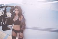 Tianna Gregory in lingerie