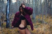 Tianna Gregory in lingerie