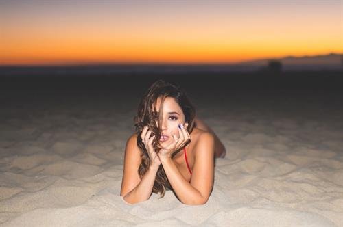 Tianna Gregory in a bikini