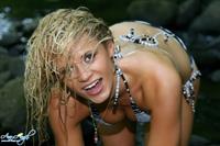 Ann Angel in a bikini