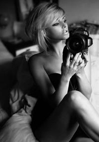 Anonymous taking a selfie