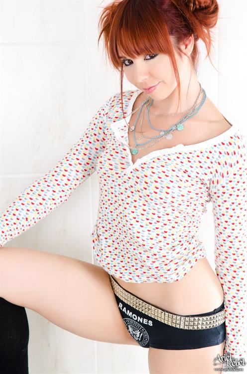 Ariel Rebel in lingerie