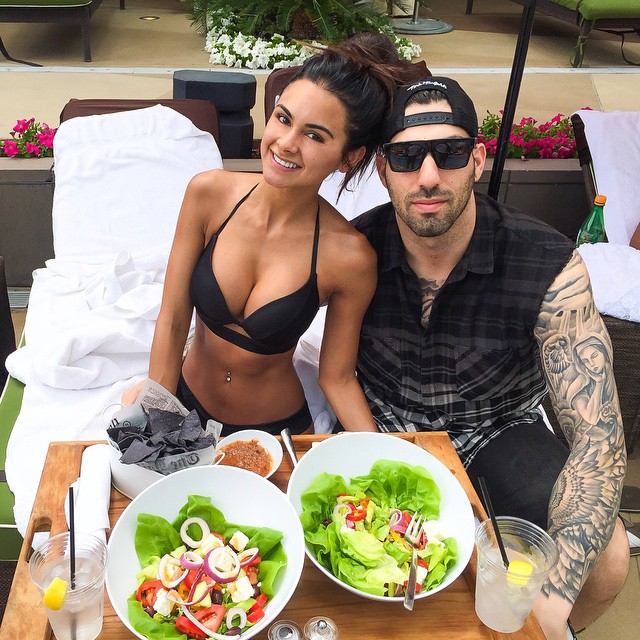 Sophia Miacova in a bikini