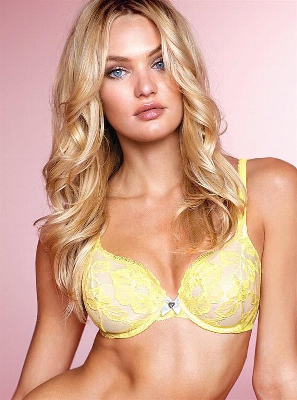 Candice Swanepoel in lingerie