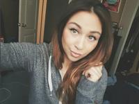 Alicia Michaela taking a selfie