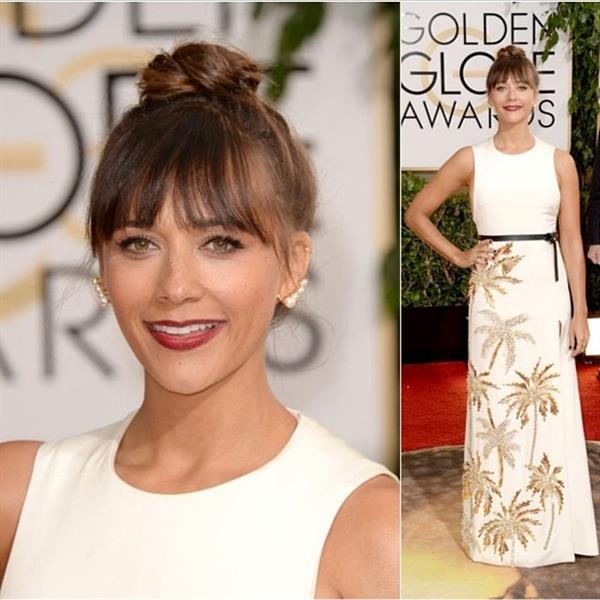 Rashida Jones - Golden Globes 2014 Red Carpet 