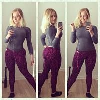 Pernille Penelopee taking a selfie and - ass