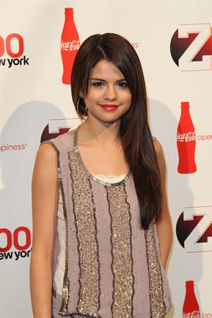 Selena Gomez Z100 Coca Colas all access lounge pre show in New York City December 10, 2010