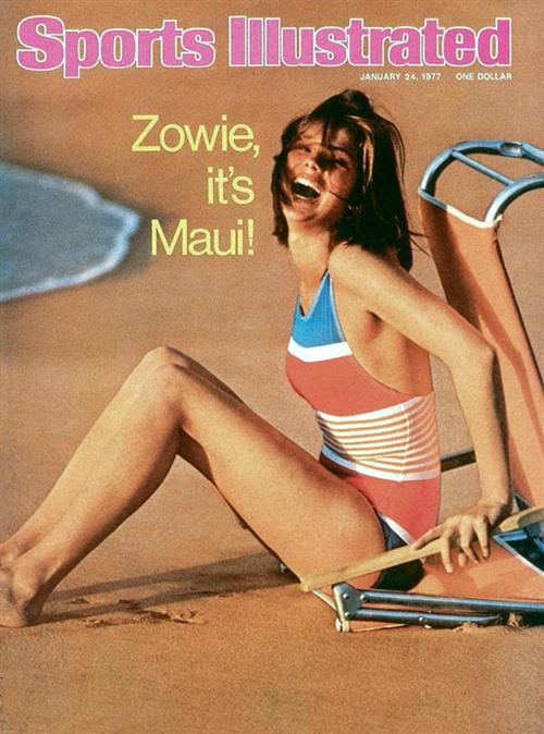 Barbara Minty in a bikini