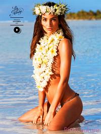 Lily Aldridge in a bikini