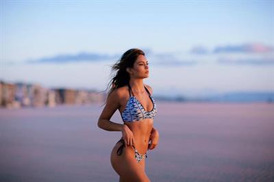Kyra Santoro in a bikini