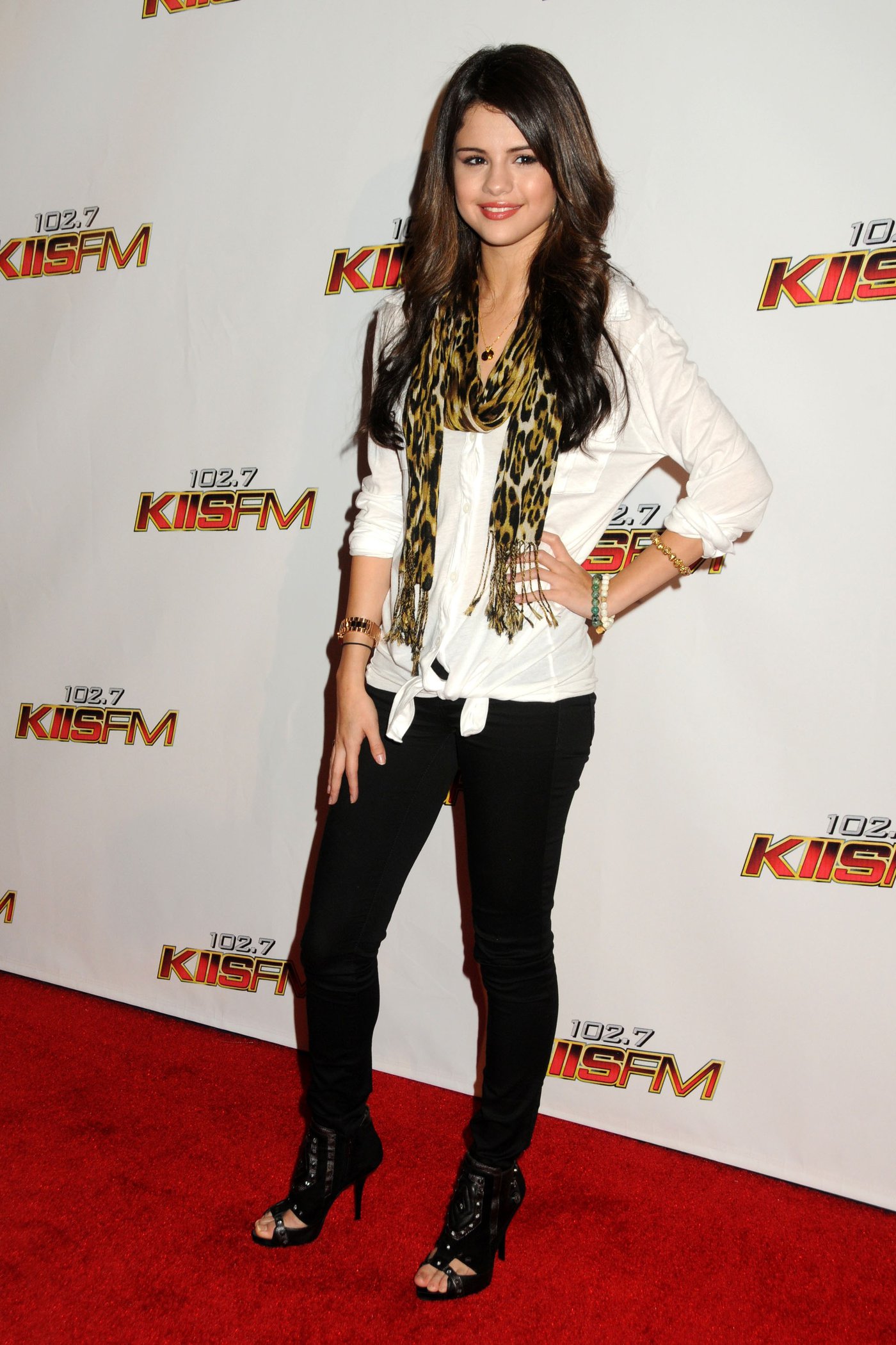 Selena Gomez KIIS FM's Jingle Ball 2010 NOKIA Theatre Los Angeles on December 5, 2010